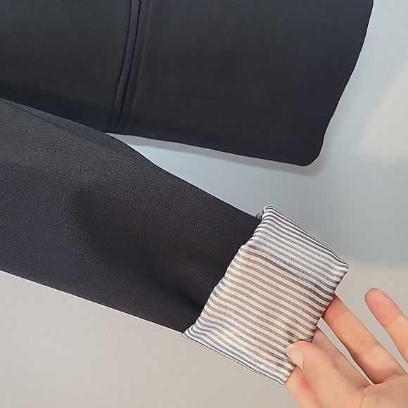 J.Crew Schoolboy Jacket Blazer Black Two Button Notch Lapel Classic K2899 - Picture 7 of 7